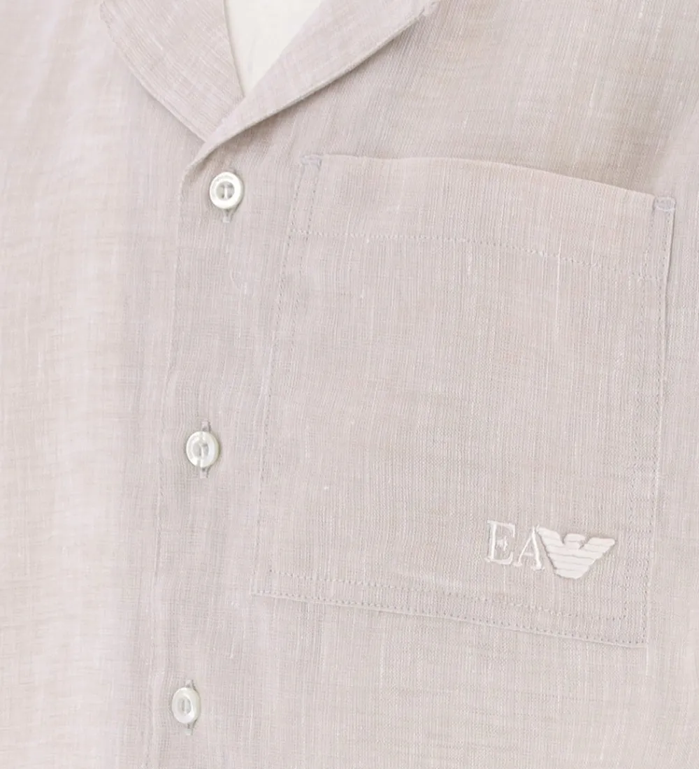 Børn Emporio Armani Konfirmationstøj|Skjorte - Beige