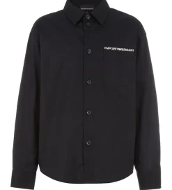 Børn Emporio Armani Konfirmationstøj>Skjorte - Navy