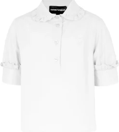 Børn Emporio Armani Konfirmationstøj>Skjorte - Off White
