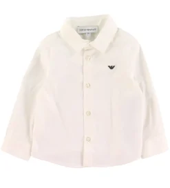 Børn Emporio Armani Jakkesæt Og Blazers>Sæt - Skjorte/Vest/Bukser - Sort/Hvid