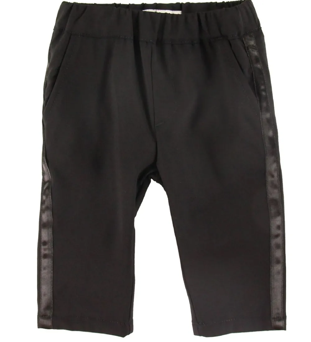 Børn Emporio Armani Jakkesæt Og Blazers>Sæt - Skjorte/Vest/Bukser - Sort/Hvid