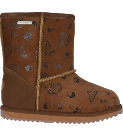 EMU Australia Bamsestøvler>Bamsestøvler - Tex - Woodland Brumby - Oak m. Prin