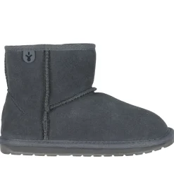 EMU Australia Bamsestøvler>Bamsestøvler - Wallaby Mini - Charcoal