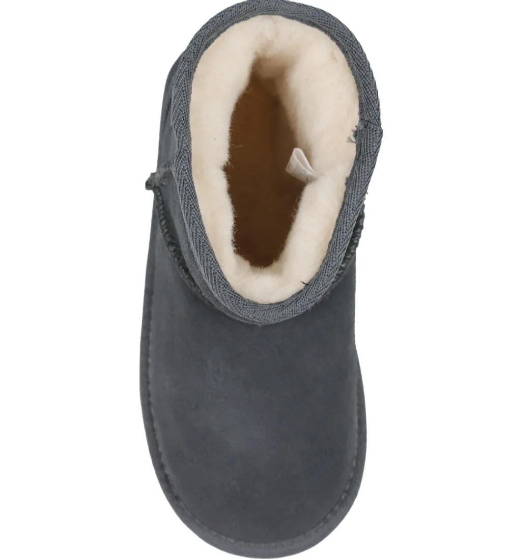EMU Australia Bamsestøvler>Bamsestøvler - Wallaby Mini - Charcoal