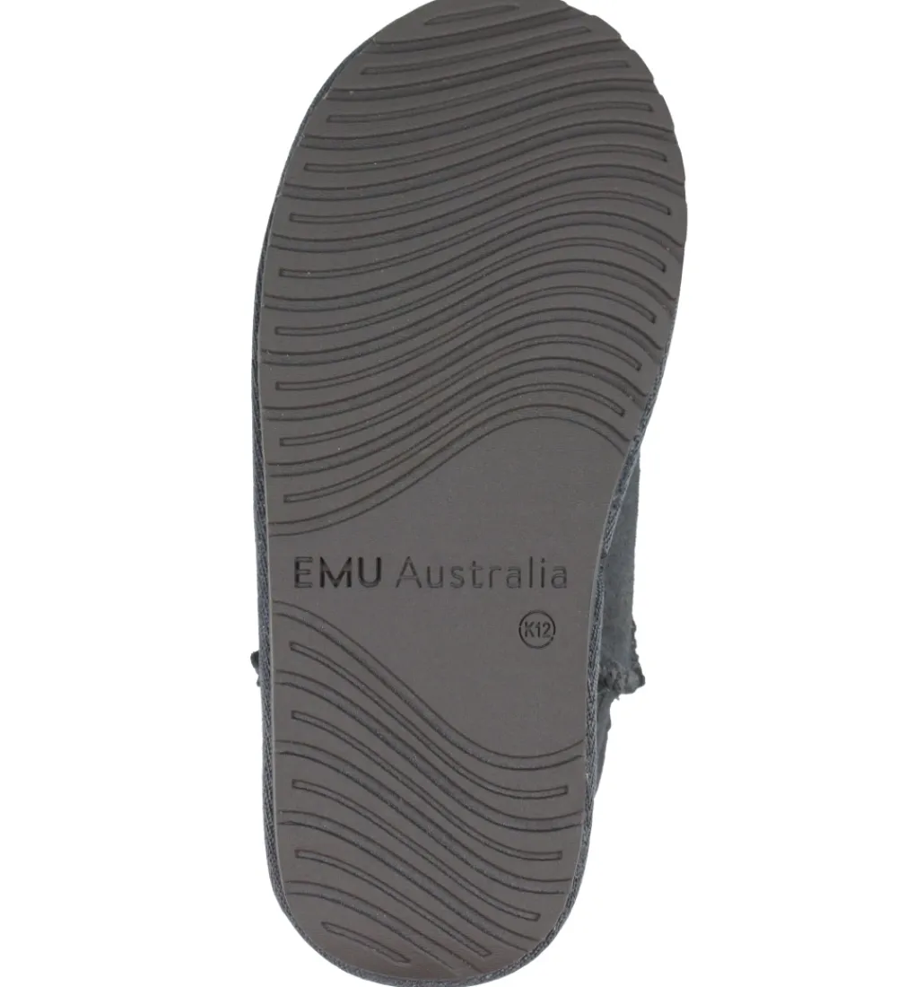 EMU Australia Bamsestøvler>Bamsestøvler - Wallaby Mini - Charcoal