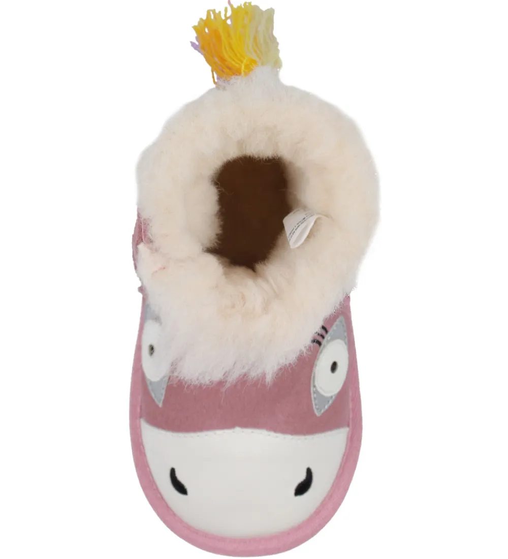EMU Australia Bamsestøvler>Bamsestøvler - Magical Unicorn Walker - Pale Pink