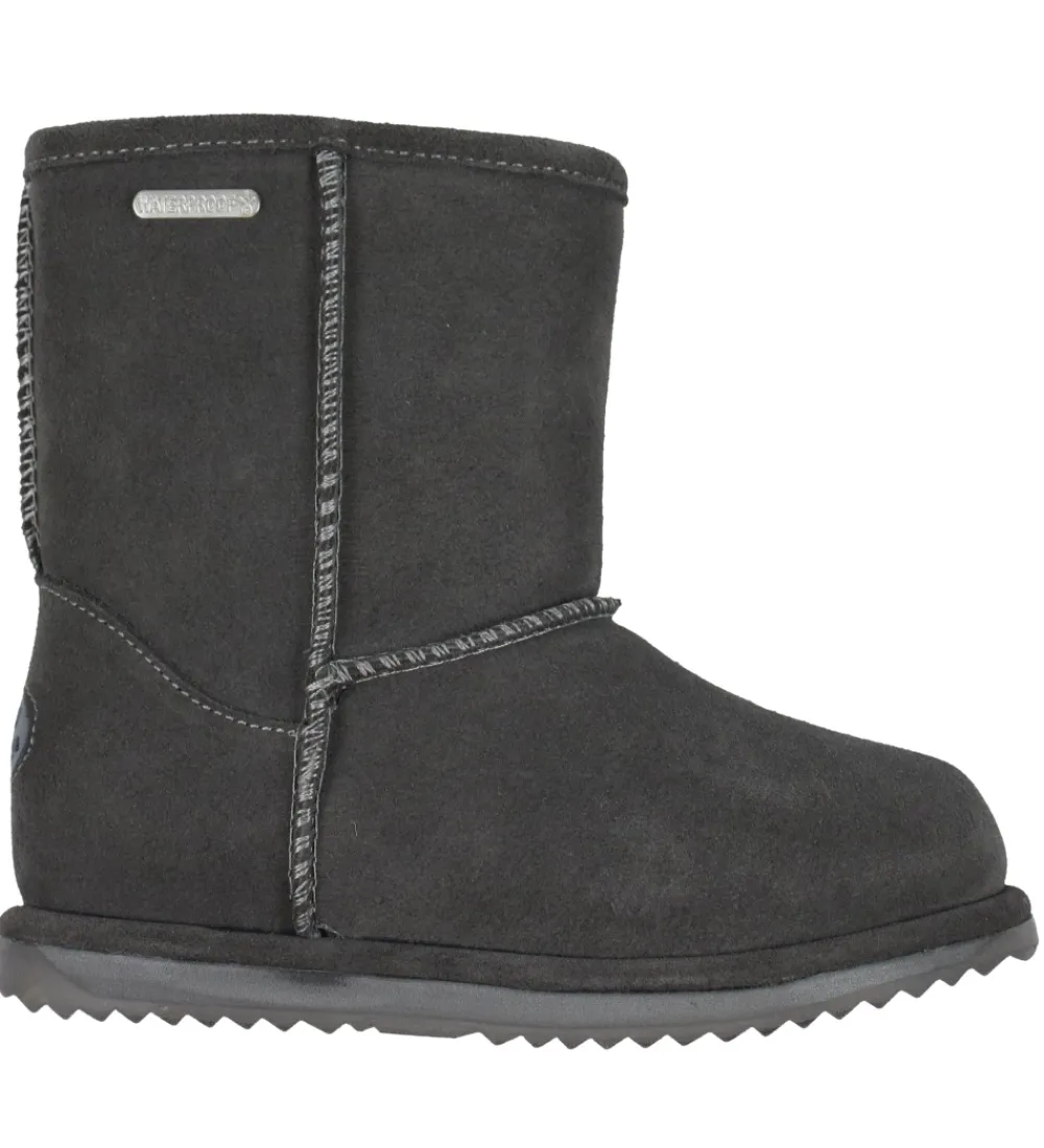 EMU Australia Bamsestøvler>Bamsestøvler - Tex - Brumby LO - Charcoal