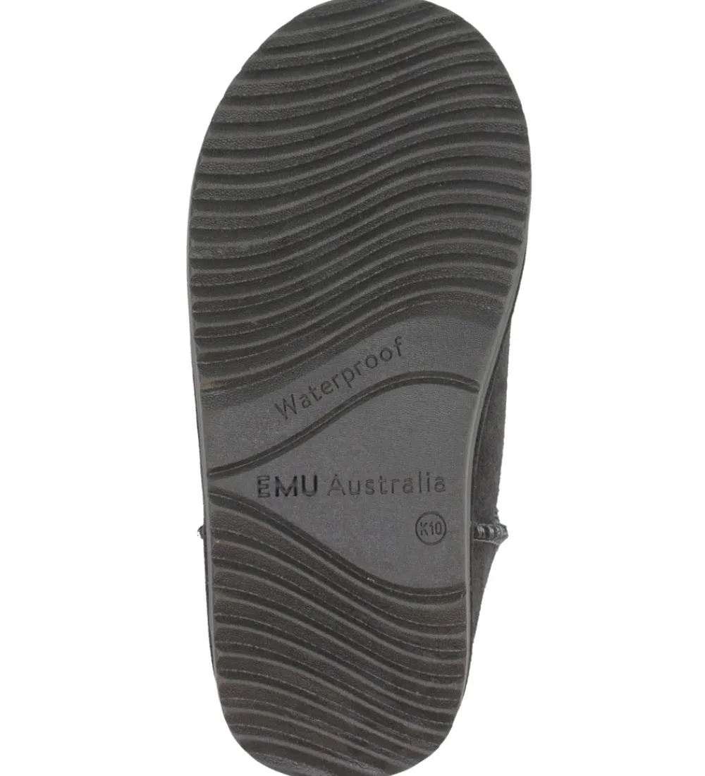 EMU Australia Bamsestøvler>Bamsestøvler - Tex - Brumby LO - Charcoal