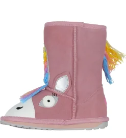 EMU Australia Bamsestøvler|Bamsestøvler - Magical Unicorn - Pale Pink