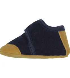 En Fant Hjemmesko|Hjemmesko - Uld - Navy
