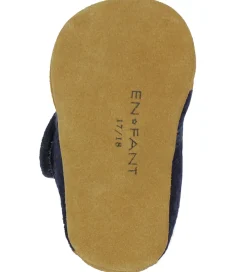 En Fant Hjemmesko|Hjemmesko - Uld - Navy