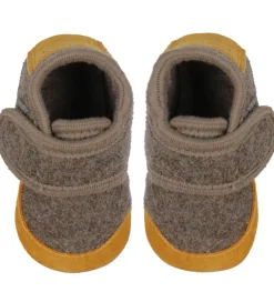 En Fant Hjemmesko|Hjemmesko - Uld - Walnut