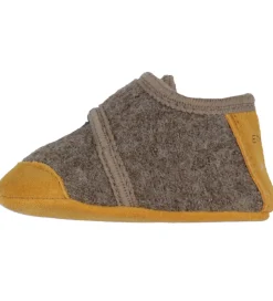 En Fant Hjemmesko|Hjemmesko - Uld - Walnut