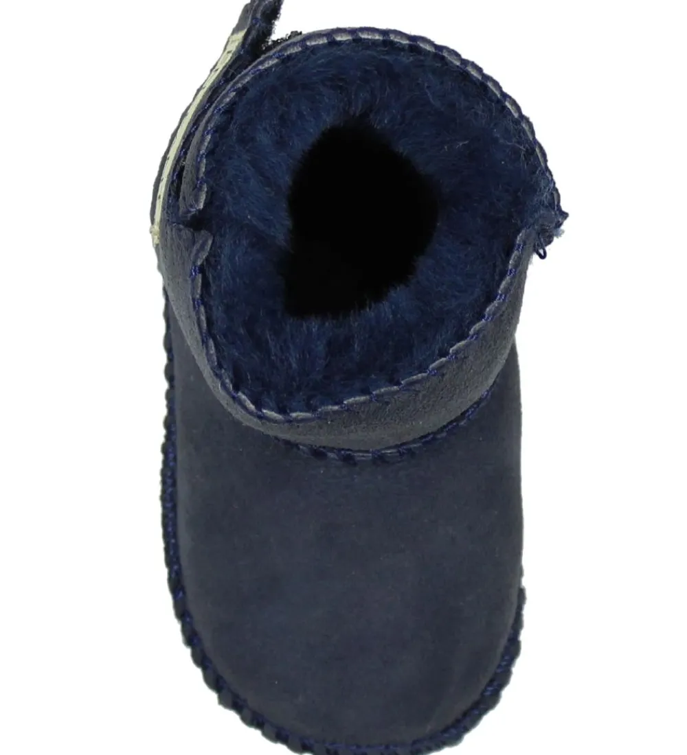 En Fant Skindfutter>Lammeskindsfutter m. For - Navy
