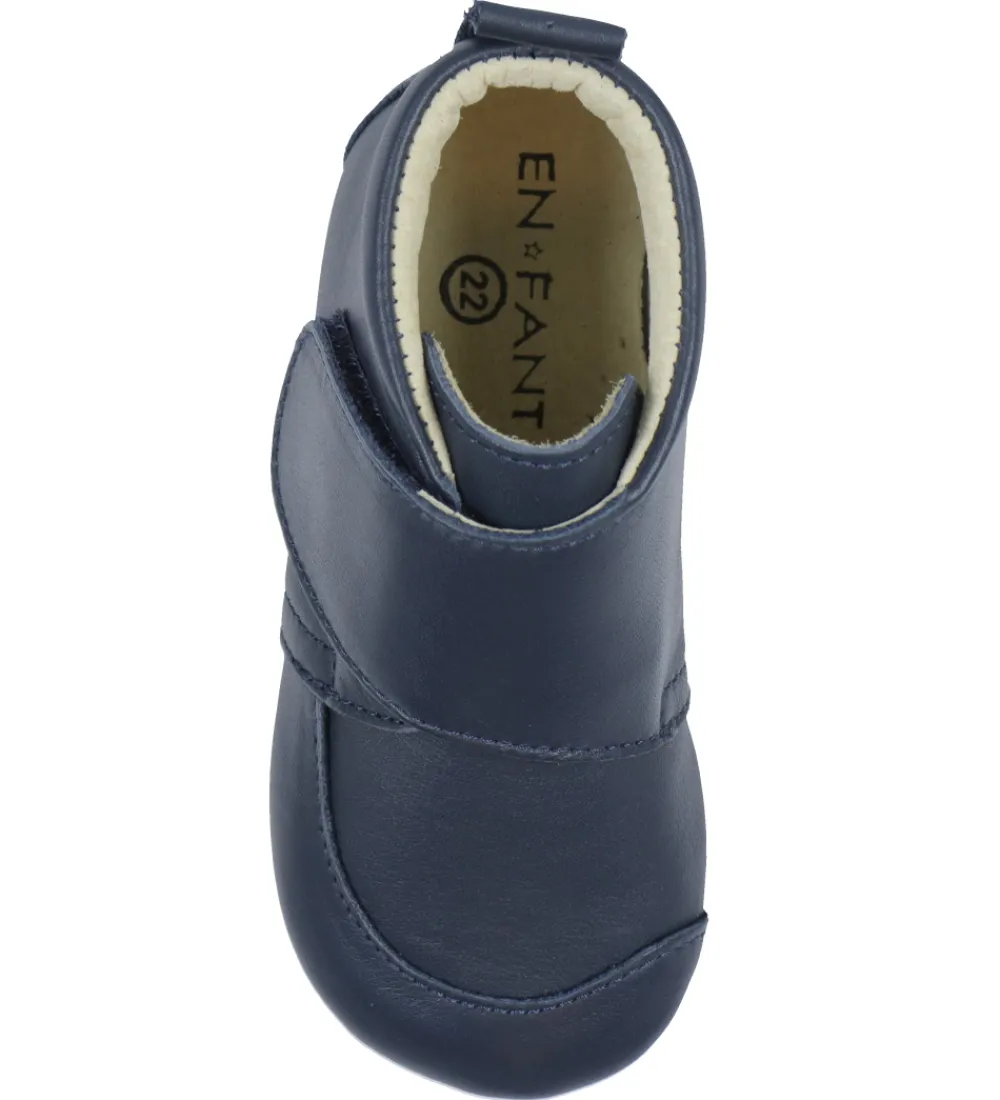 En Fant Skindfutter|Skindfutter - Læder - Blue Night