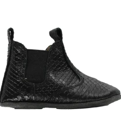 En Fant Skindfutter|Skindfutter - Sort m. Slangelook