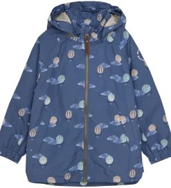 Børn En Fant Sommerjakker|Sommerjakke - Vintage Indigo m. Luftballoner