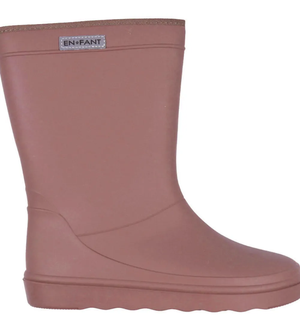 En Fant Gummistøvler|Termostøvler - Rose Taupe