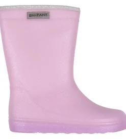 En Fant Gummistøvler|Termostøvler m. Glimmer - Lavender