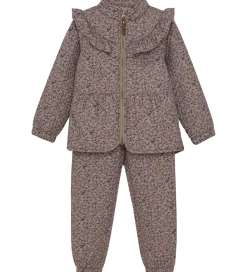 Børn En Fant Termotøj|Termotøj - Quiltet - Fungi m. Blomster/Flæser