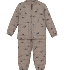 Børn En Fant Termotøj|Termotøj - Quiltet - Fungi m. Dinoer