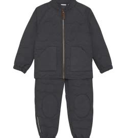 Børn En Fant Termotøj>Termotøj - Quiltet - Ebony