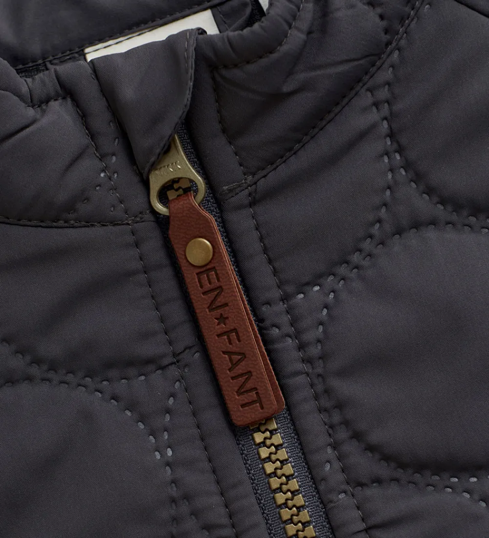 Børn En Fant Termotøj>Termotøj - Quiltet - Ebony