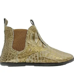 En Fant Skindfutter|Tulle Skindfutter - Guld m. Slangelook