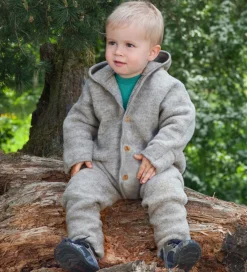 Børn Engel Køredragter|Køredragt - Uld - Gråmeleret