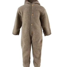 Børn Engel Køredragter>Køredragt - Uld - Meleret Valnød