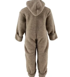 Børn Engel Køredragter>Køredragt - Uld - Meleret Valnød