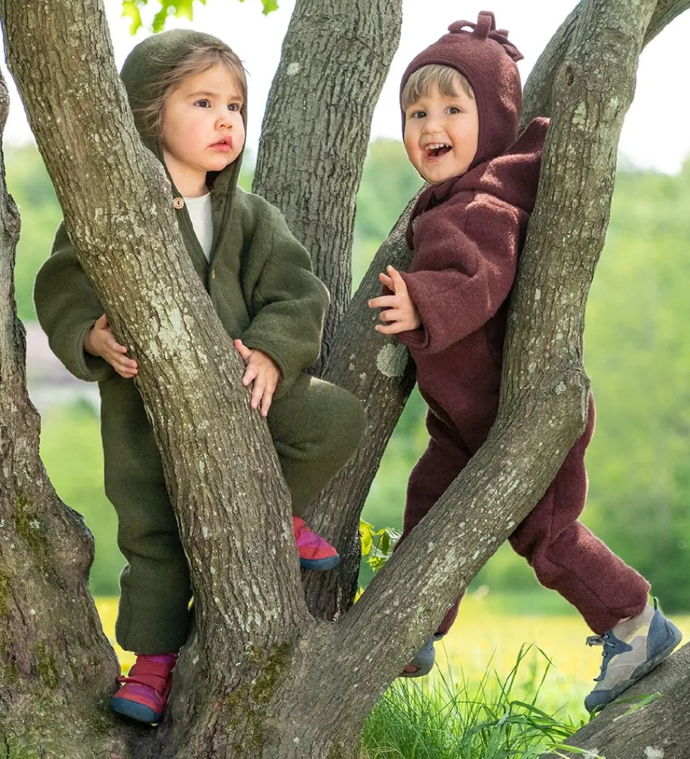 Børn Engel Køredragter>Køredragt - Uld - Reed Mélange