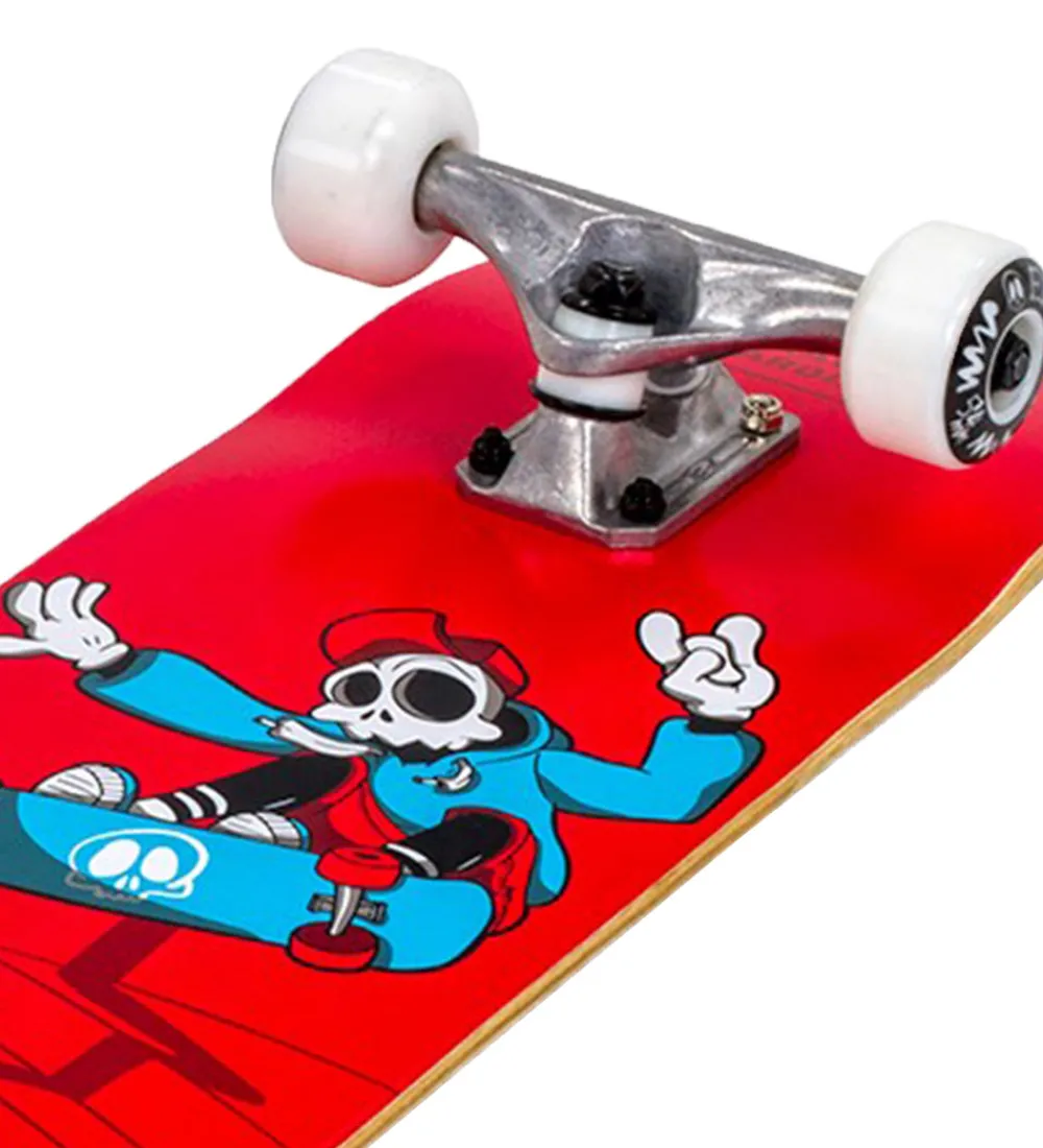 Enuff Skully Skateboards|Skate>Enuff Skateboard - 7.75'' - Skully Komplet - Rød
