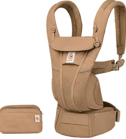 Ergobaby Bæreseler &Amp; Vikler>Bæresele - Omni Breeze - 1 in Airflow - Camel Brown