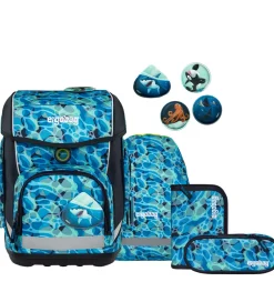 Ergobag Skoletasker>Skoletaskesæt - Cubo - Ocean DiveBear