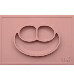 EzPz Dækkeservietter>Happy Mat - Silikone - Støvet Rosa