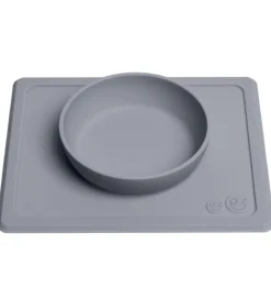 EzPz Dækkeservietter>Happy Mini Bowl - Silikone - Grå