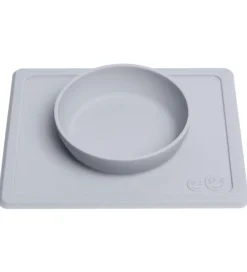 EzPz Dækkeservietter|Happy Mini Bowl - Silikone - Gråblå