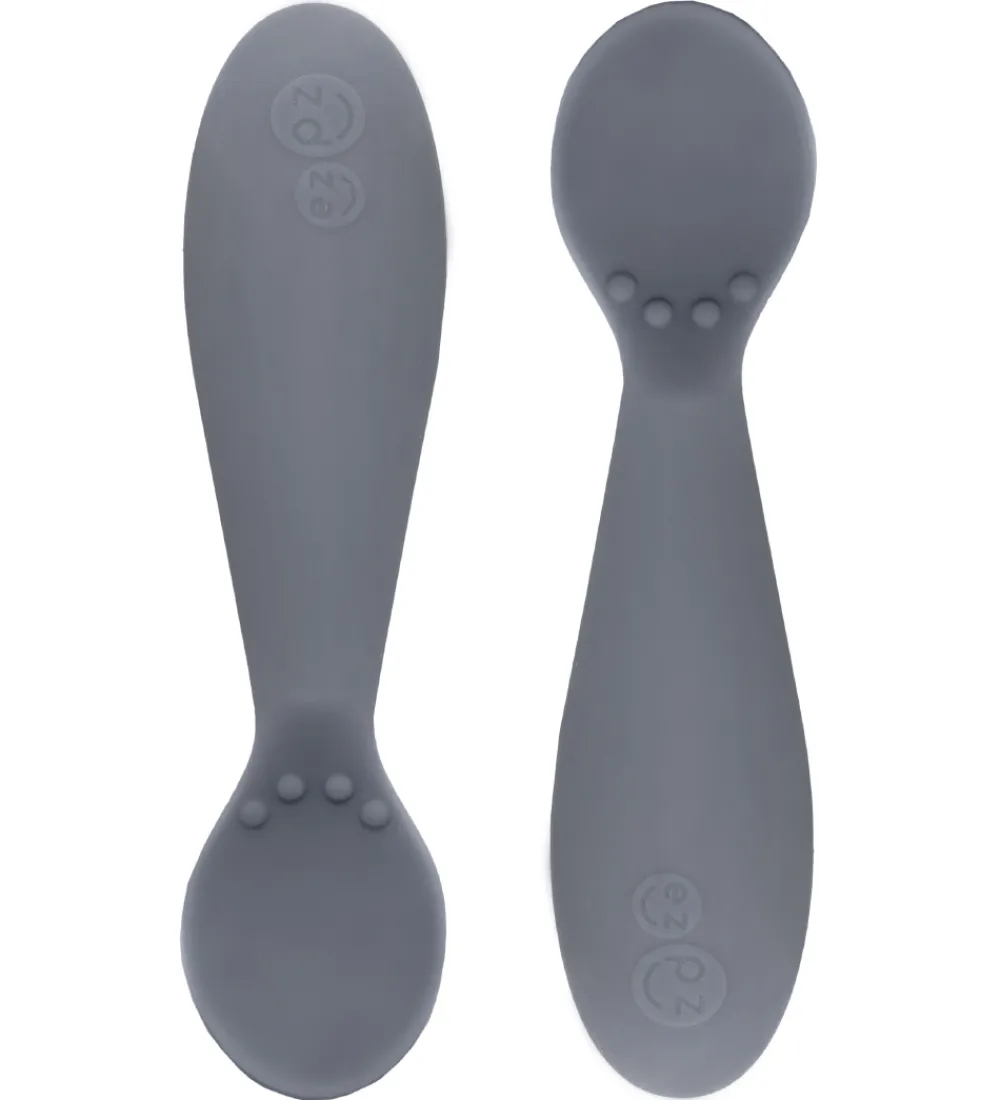EzPz Babyskeer>Tiny Spoon - 2-pak - Grå