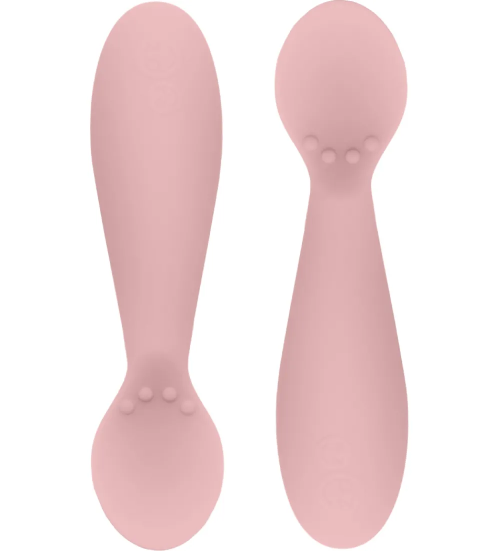 EzPz Babyskeer>Tiny Spoon - 2-pak - Støvet Rosa