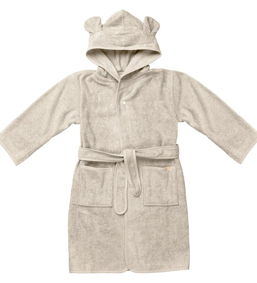 Børn Fabelab Badekåber|Badekåbe - Bjørn - Beige