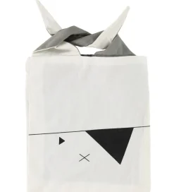 Fabelab Opbevaringstæpper|Opbevaringspose - Pirate - 19x22 - Hvid