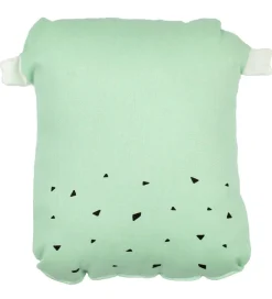 Fabelab Pyntepuder|Pude - 20x15 - Animal Friends - 20 cm - Turkis/Hvid m. U