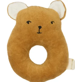 Fabelab Gribelegetøj|Rangle - Bjørn - Ochre