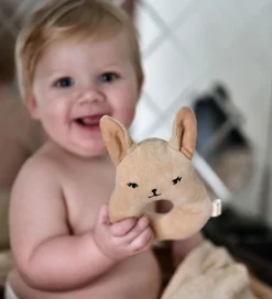 Fabelab Gribelegetøj|Rangle - Bunny - Dusty Rose