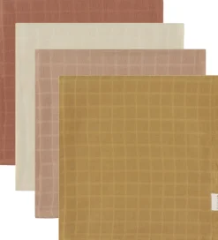 Fabelab Stofbleer>Stofbleer - 4-Pak - 60x60 cm - Ochre Mix