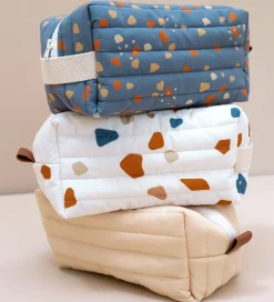 Fabelab Toilettasker|Toilettasker|Toilettaske - Quiltet - Blue Spruce/Cobblestone