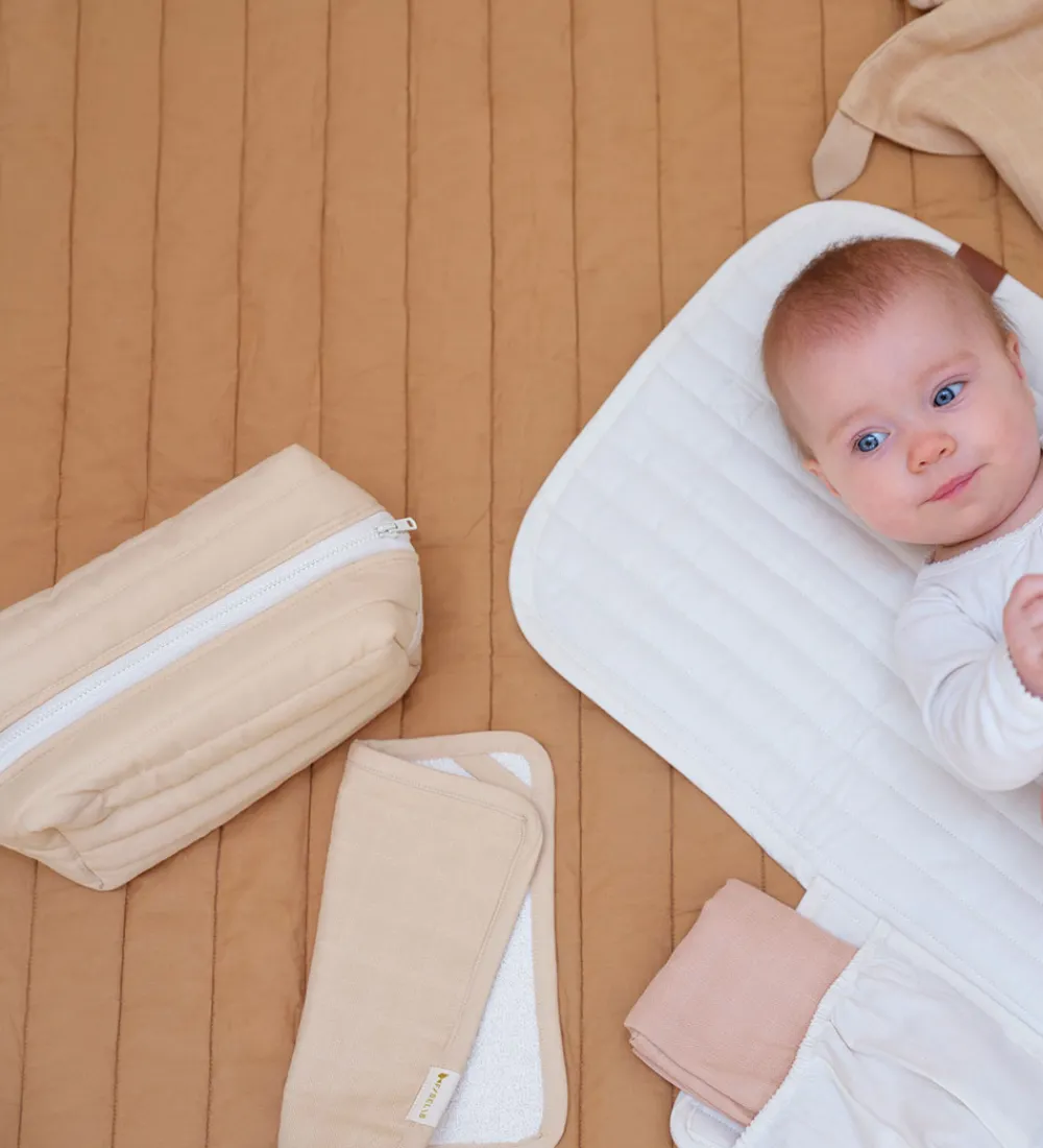 Fabelab Toilettasker|Toilettasker|Toilettaske - Quilted - Wheat