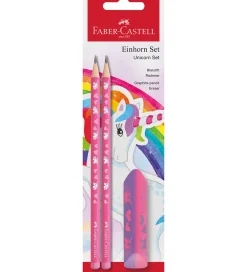 Faber-Castell Tuscher Og Farver|Blyantsæt - 3 Dele - Unicorn