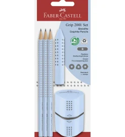 Faber-Castell Skriveredskaber>Blyantsæt - Grip 2001 - 5 Dele - Sky Blue